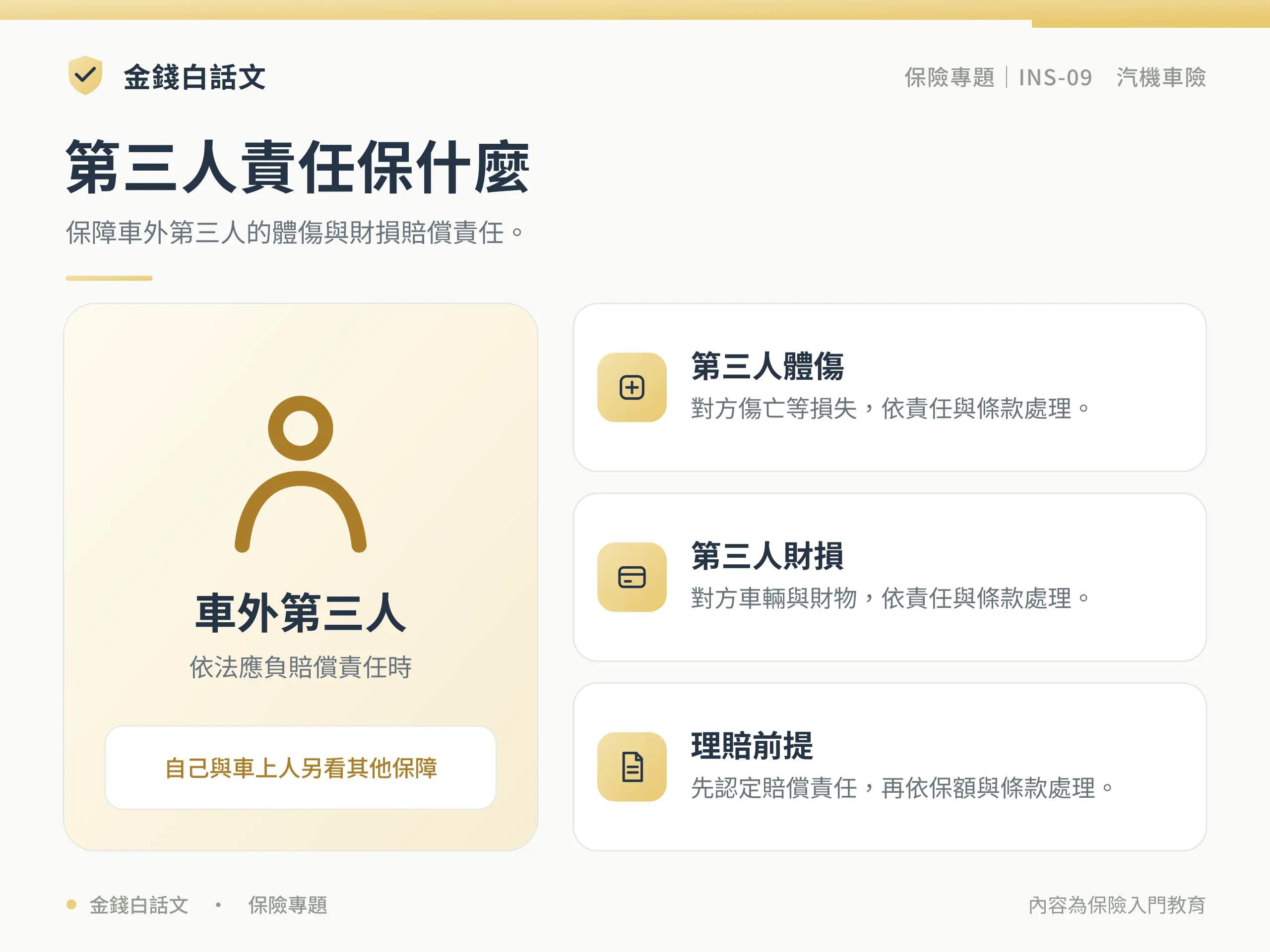 第三人責任保什麼