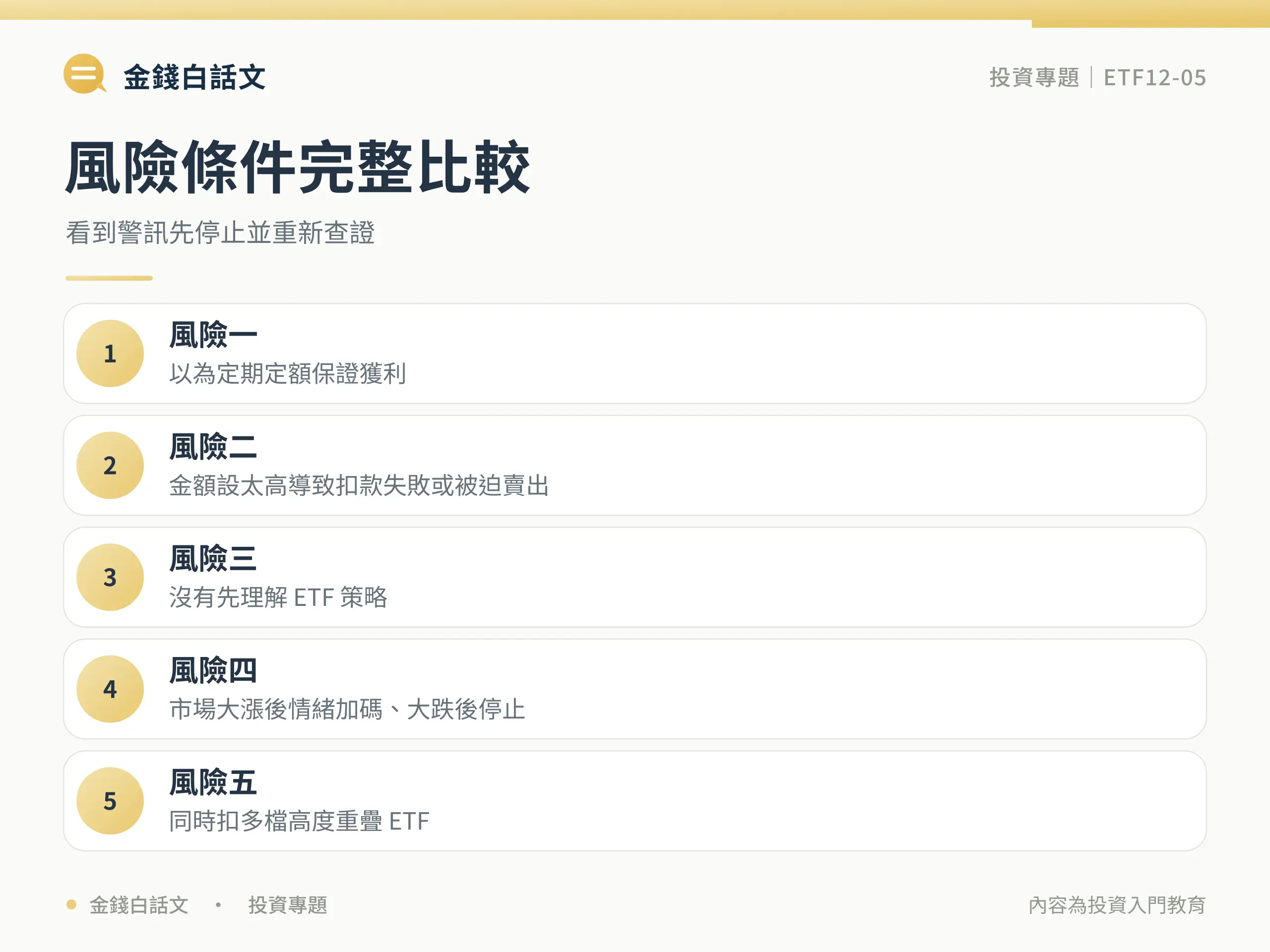 定期扣款完整指南:比較與風險框架